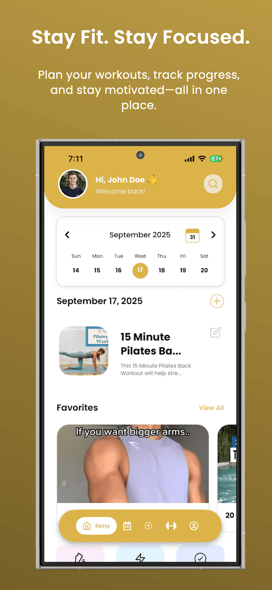 Stay Fit. Stay Focused.